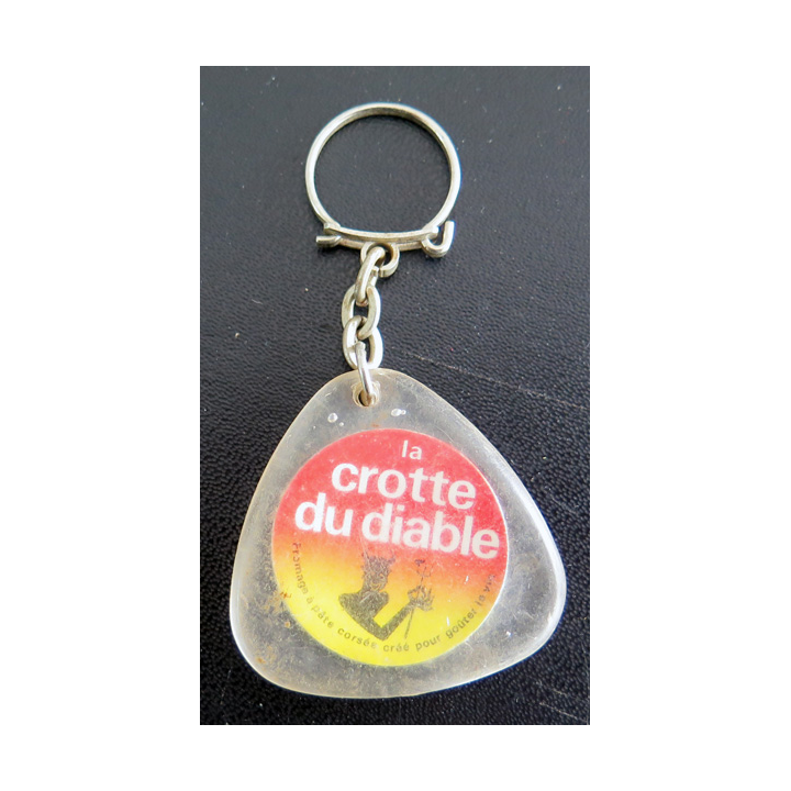 Porte clefs Vintage des années 1950-1960 : La Crotte du Diable