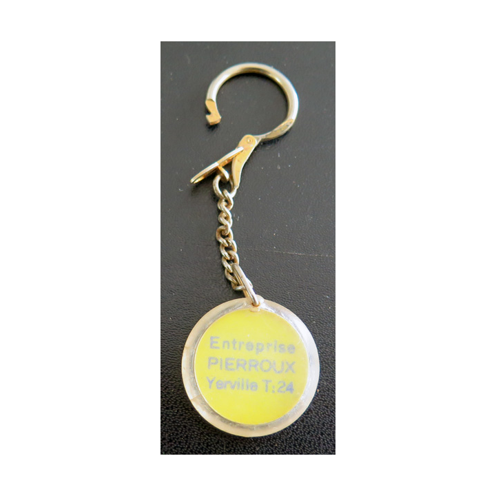 Porte clefs Vintage des années 1950-1960 : Entrepots Pierroux tout l'électroménager