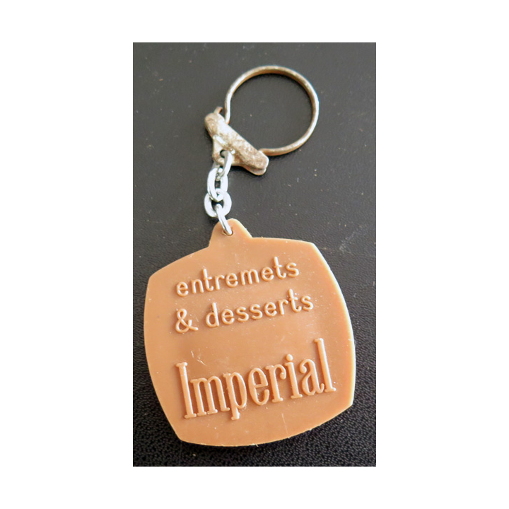 Porte clefs Vintage des années 1950-1960 : Entremets et desserts Impérial