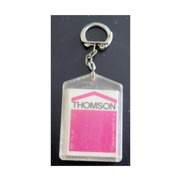 Porte clefs Vintage des années 1950-1960 : Thomson