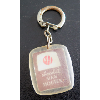Porte clefs Vintage des années 1950-1960 : Chocolat Van Houten