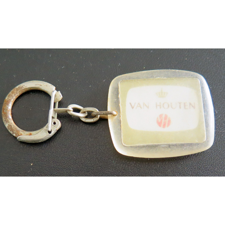 Porte clefs Vintage des années 1950-1960 : Chocolat Van Houten