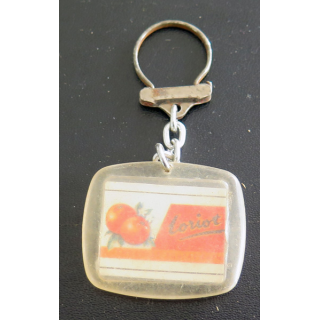 Porte clefs Vintage des années 1950-1960 : Chocolatier Loriot Avril 1966