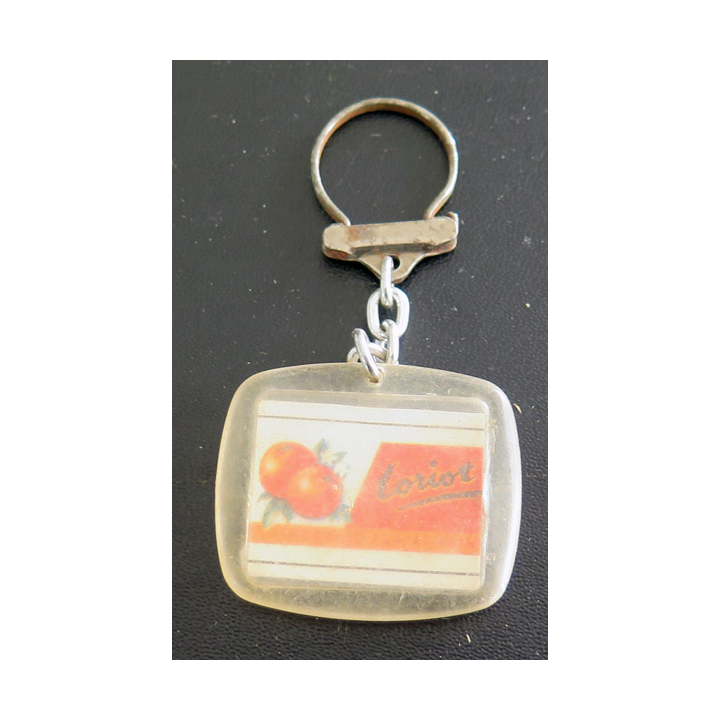 Porte clefs Vintage des années 1950-1960 : Chocolatier Loriot Avril 1966