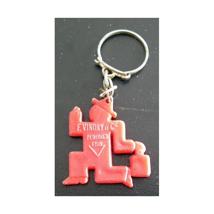 Porte clefs Vintage des années 1950-1960 : Peintures Vinory Lyon