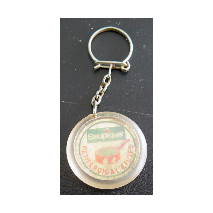Porte clefs Vintage des années 1950-1960 : Thon à la Catalane Saupiquet