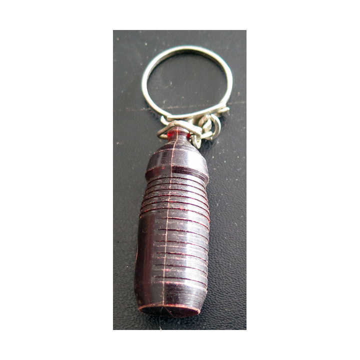 Porte clefs Vintage des années 1950-1960 : Vin Madère ? Madiran ? étiquette coupée