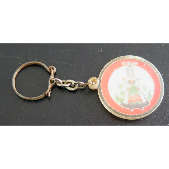 Porte clefs Vintage des années 1950-1960 : Importation exportation Compimex Baisieux