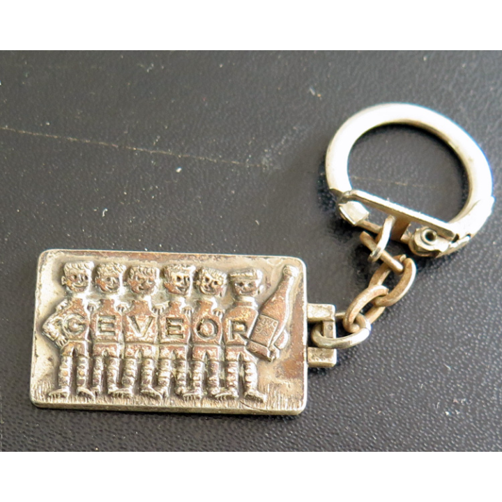 Porte clefs Vintage des années 1950-1960 : Notre vin notre Force Geveor