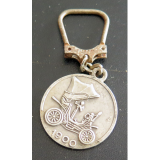 Porte clefs Vintage des années 1950-1960 : Biscuiterie confiserie Chocolaterie Jony