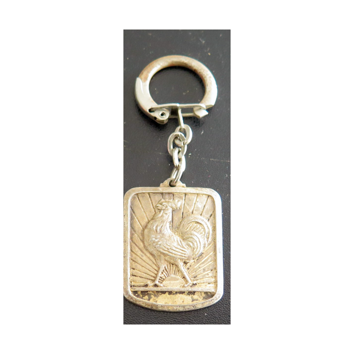 Porte clefs Vintage des années 1950-1960 : la Populaire assurances vie