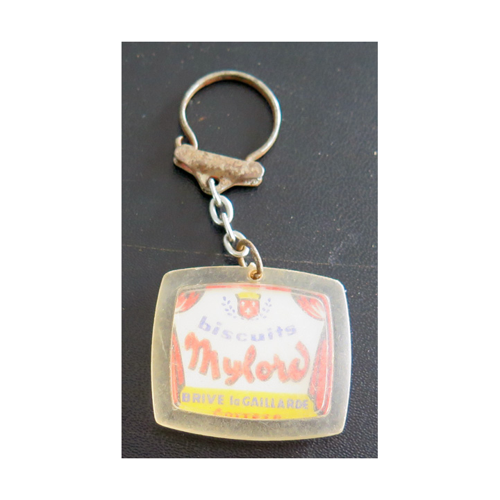 Porte clefs Vintage des années 1950-1960 : Biscuits Mylord