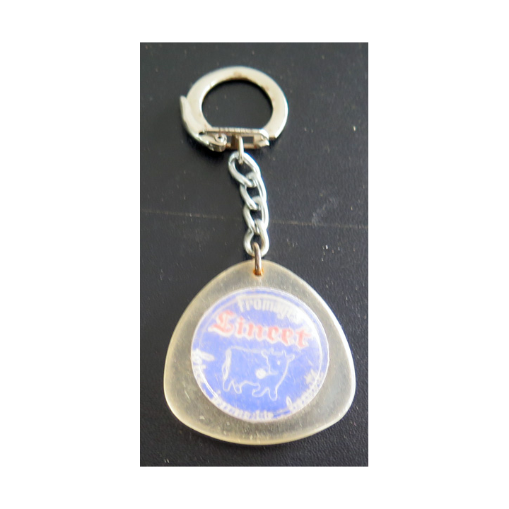 Porte clefs Vintage des années 1950-1960 : Fromages Lineet