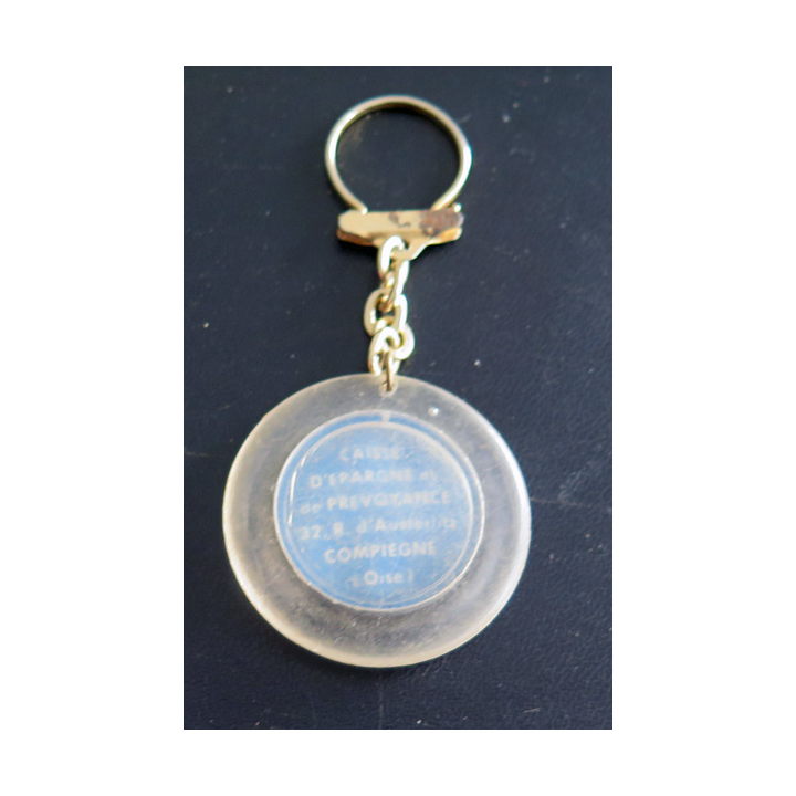 Porte clefs Vintage des années 1950-1960 : Caisse d'épargne l'Ecureuil