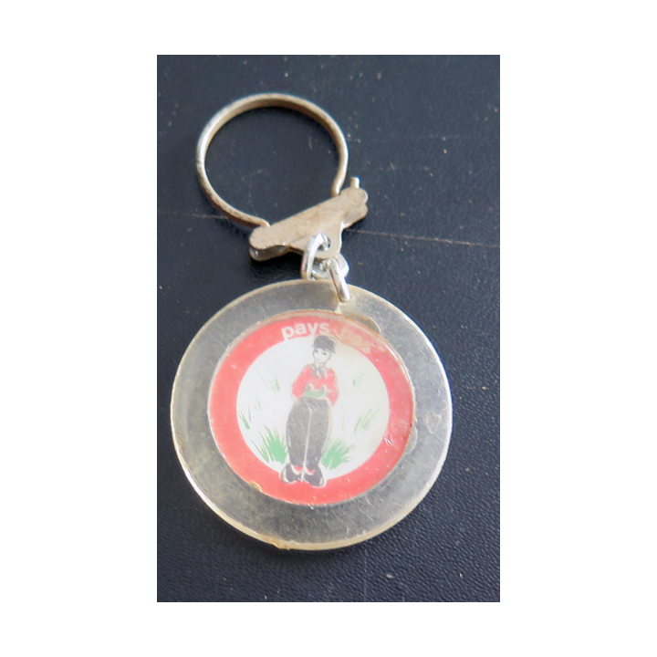 Porte clefs Vintage des années 1950-1960 : Importation et Exportation Compimex Baisieux