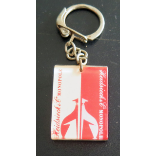 Porte clefs Vintage des années 1950-1960 : Champagne Heidsieck Monopole