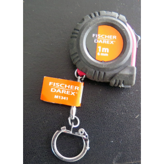 Porte clefs Fischer Darex 1m x 6 mm couleur rouge