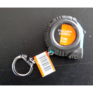 Porte clefs Fischer Darex 1m x 6 mm couleur Verte