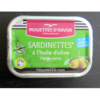Couvercle de boite de sardines pour collectionneur