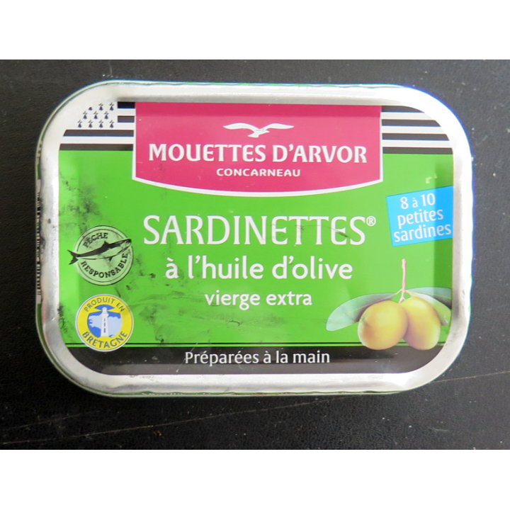 Couvercle de boite de sardines pour collectionneur