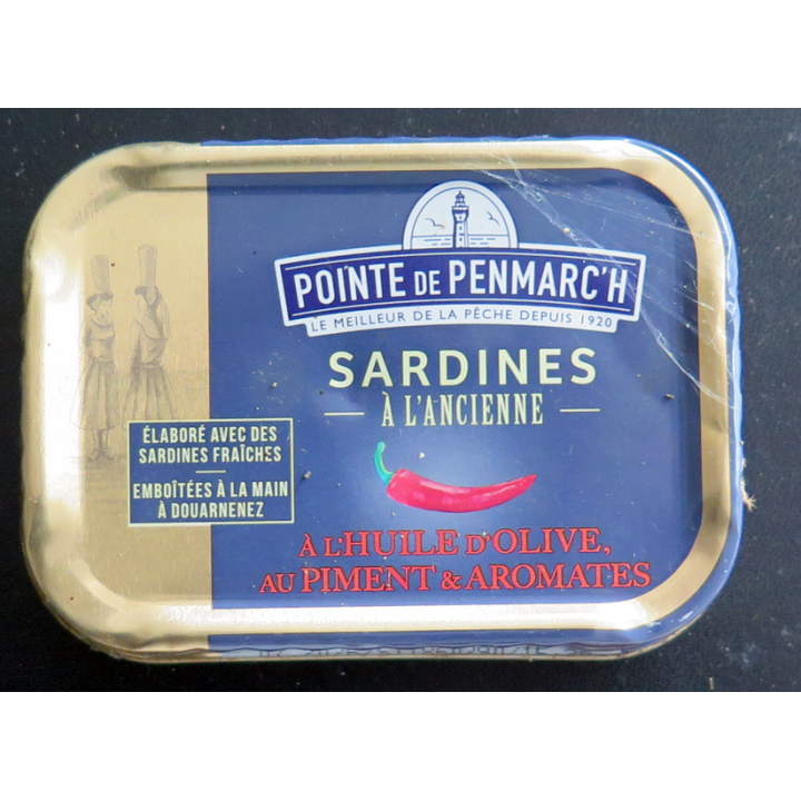 Couvercle de boite de sardines pour collectionneur