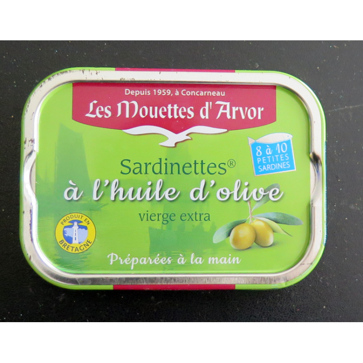 Couvercle de boite de sardines pour collectionneur