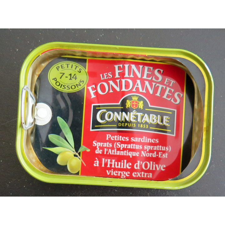 Couvercle de boite de sardines pour collectionneur