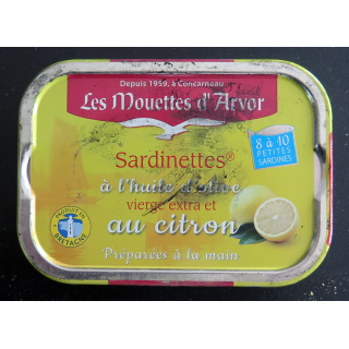 Couvercle de boite de sardines pour collectionneur
