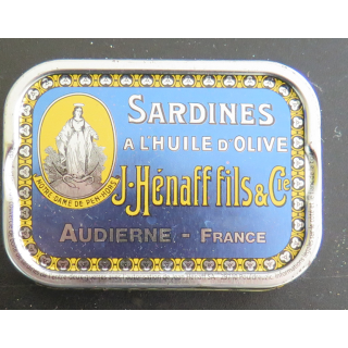 Couvercle de boite de sardines pour collectionneur