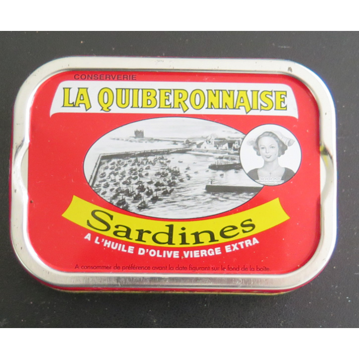 Couvercle de boite de sardines pour collectionneur