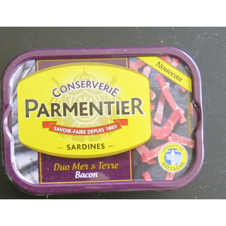 Couvercle de boite de sardines pour collectionneur