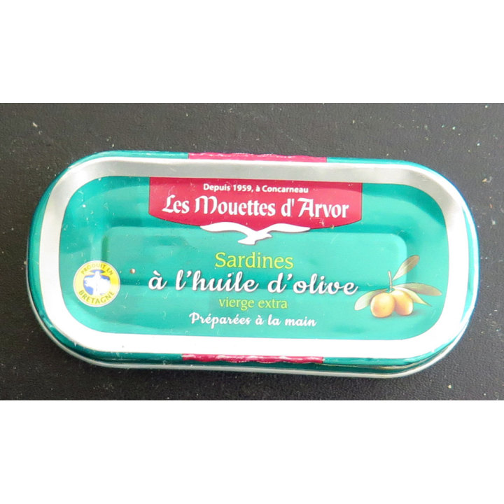 Couvercle de boite de sardines pour collectionneur