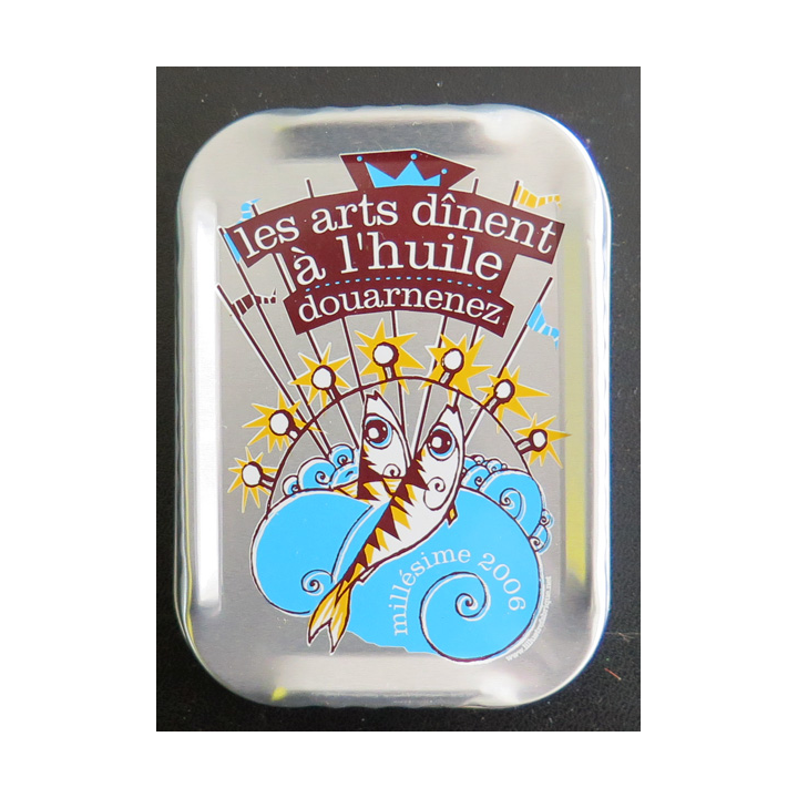 Couvercle de boite de sardines pour collectionneur