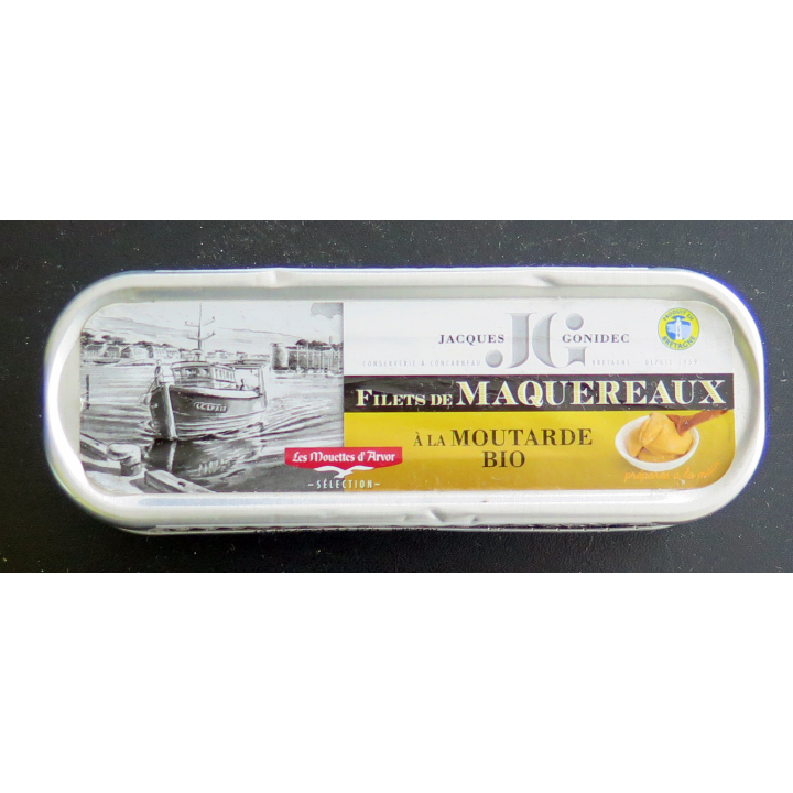 Couvercle de boite de filets de maquereaux pour collectionneur