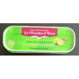 Couvercle de boite de filets de maquereaux pour collectionneur