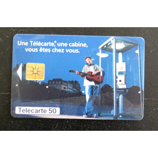 Carte téléphonique télécarte 50 Une cabine vous êtes chez vous