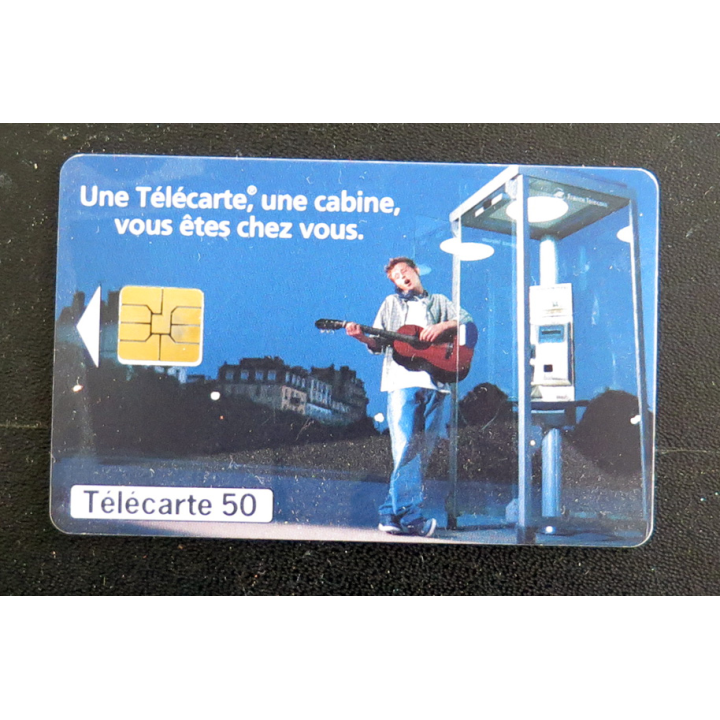 Carte téléphonique télécarte 50 Une cabine vous êtes chez vous