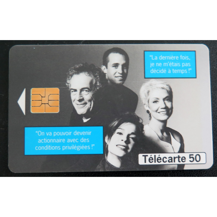 Carte téléphonique télécarte 50 France Télécom l'An 2000