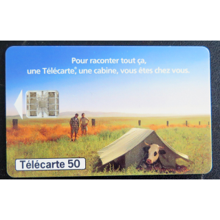 Carte téléphonique télécarte 50 Une cabine vous êtes chez vous