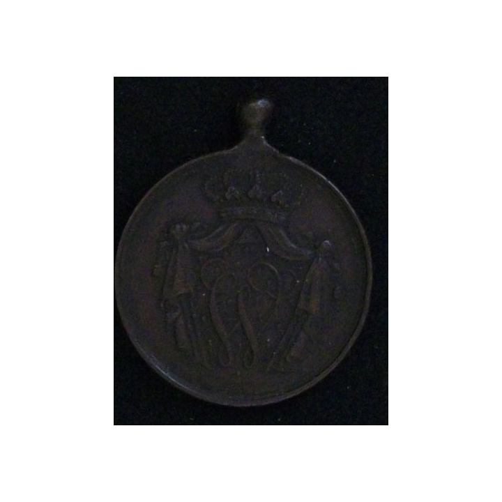 PAYS-BAS : MÉDAILLE POUR 12 ANS DE SERVICE (SANS RUBAN)