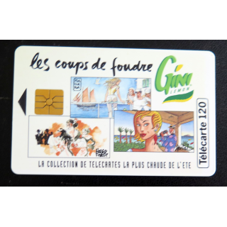 Carte téléphonique télécarte 120 Gini