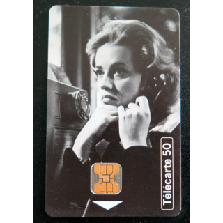 Carte téléphonique télécarte 50 Jeanne Moreau