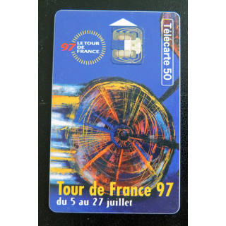 Carte téléphonique télécarte 50 Tour de France 97