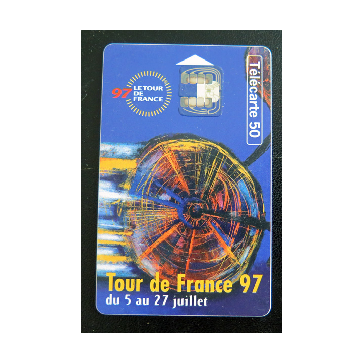 Carte téléphonique télécarte 50 Tour de France 97