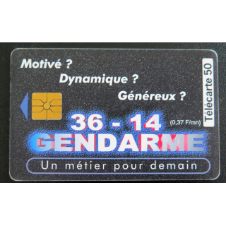 Carte téléphonique télécarte 50 Gendarmerie