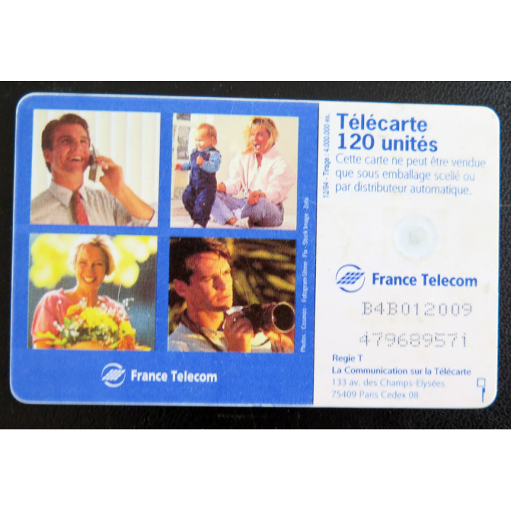 Carte téléphonique télécarte 120 France Télécom et le monde est plus proche