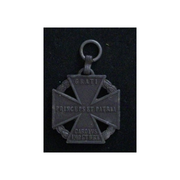 AUTRICHE : Croix de l'Empereur Karl pour combattants Karl-Truppenkreuz 1916