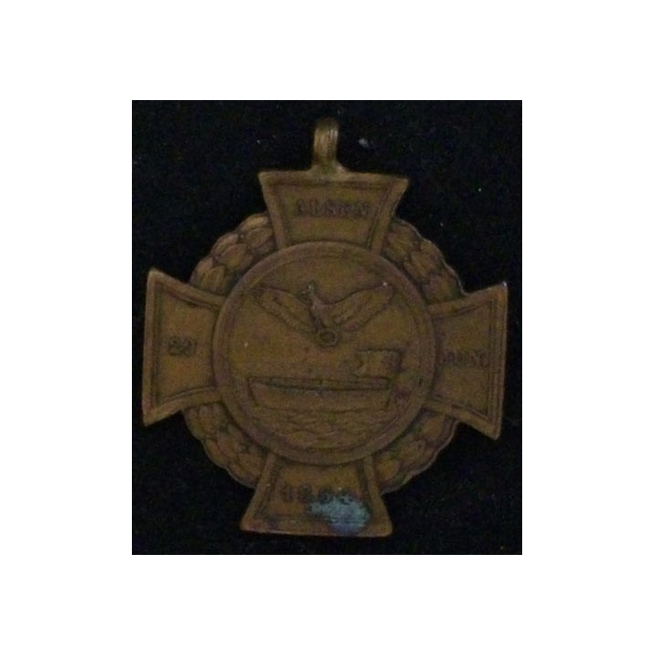 ALLEMAGNE : CROIX ALSEN 29 JUIN 1864 (SANS RUBAN)