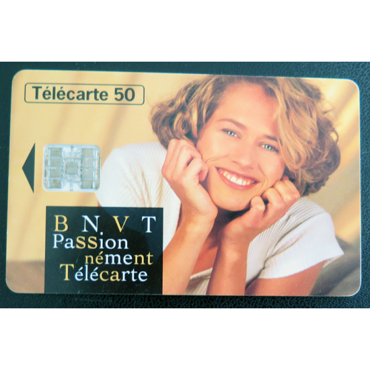 Carte téléphonique télécarte 50 BNVT passionnément télécarte