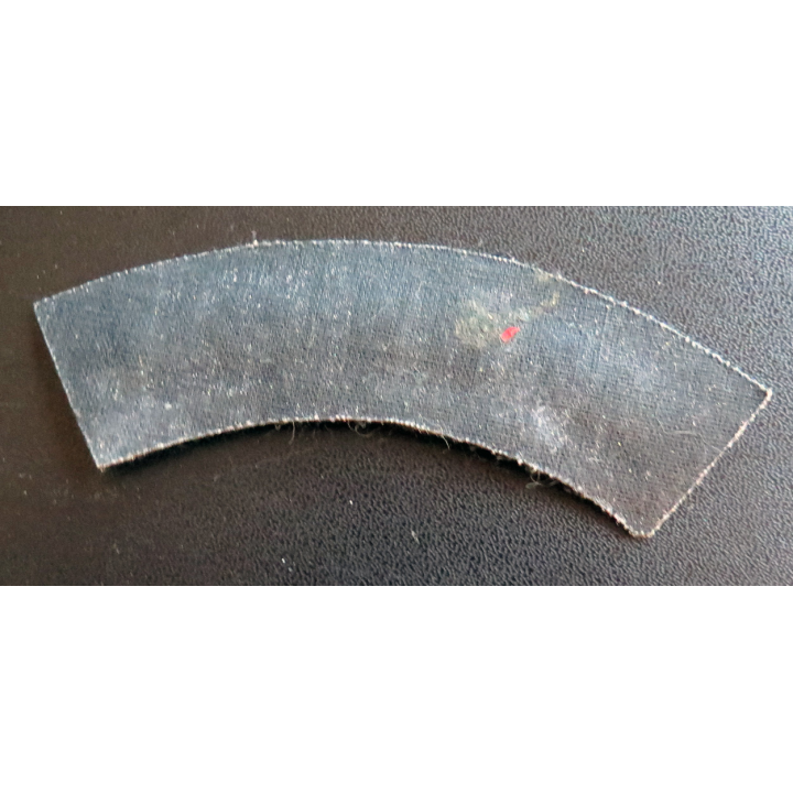 RUSSIE : Insigne tissu de manche de la police ou milice russe 11,5 x 3 cm